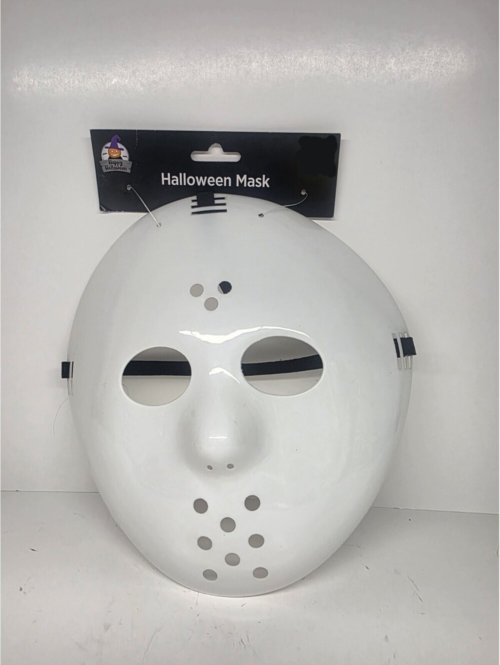 Halloween Mask Jason Friday The 13th Hockey Mask White Costume New 6yrs+